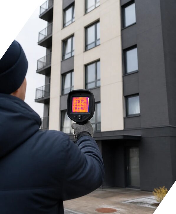 Тепловизионное обследование зданий в Южноуральске от 5468 р. | ЭкспертизаРоссия